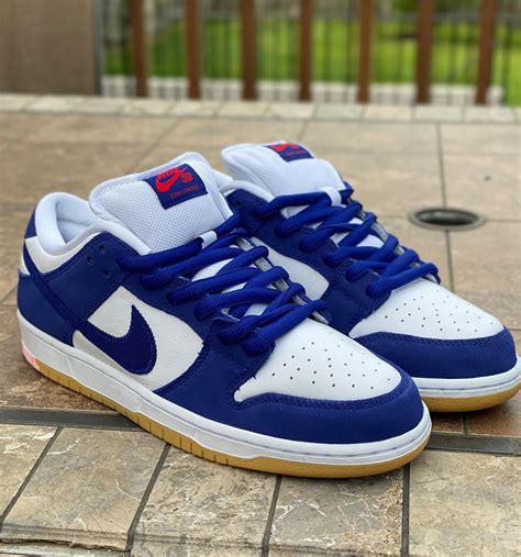 nike sb dodgers dunks|los angeles dodgers nike shoes.